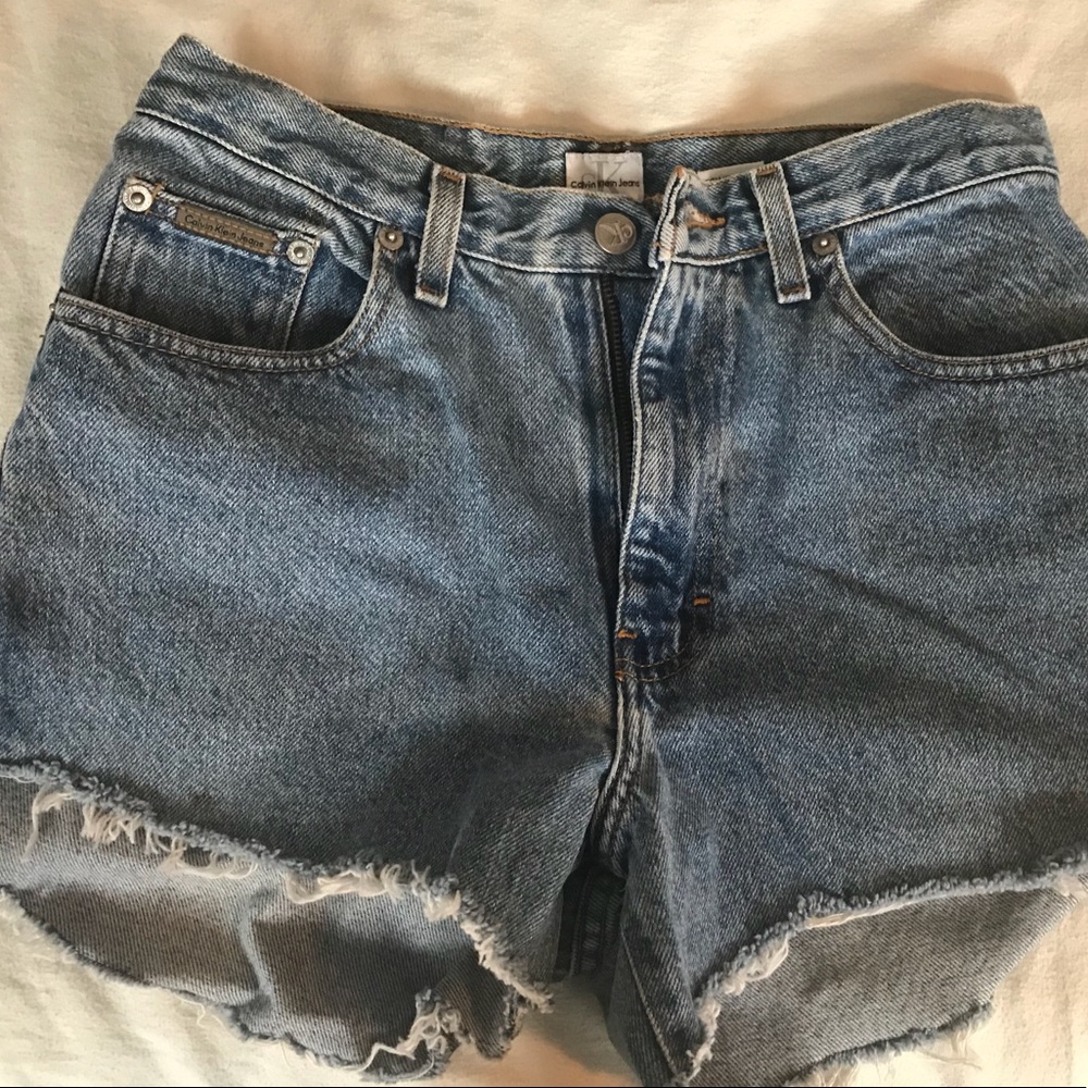 Vintage Calvin Klein High Waisted Shorts